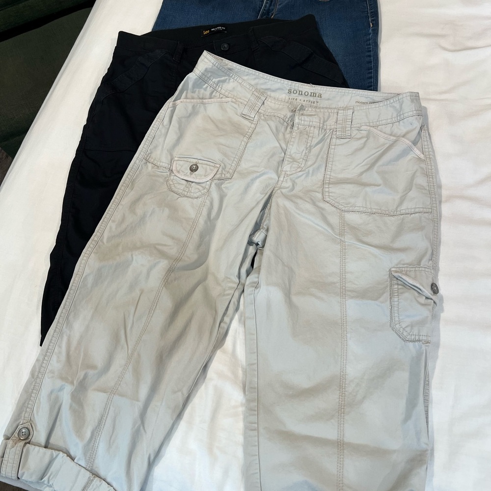 LOT/3 SIZE 14 CAPRIS